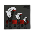 ARES 33009 - 3-Piece Spring Loaded Auto Adjusting Crowfoot Wrench Set