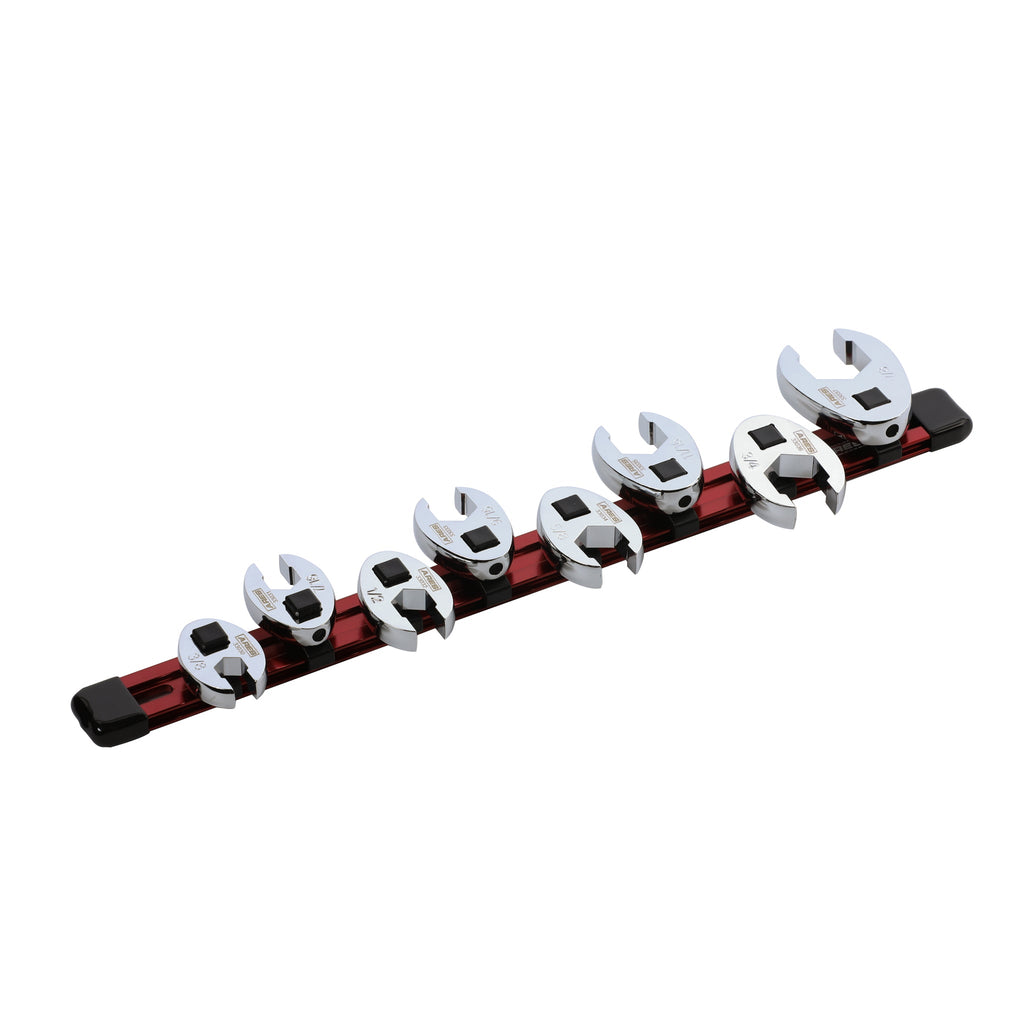 ARES 33011 - 8-Piece SAE Flare Nut Crowfoot Wrench Set