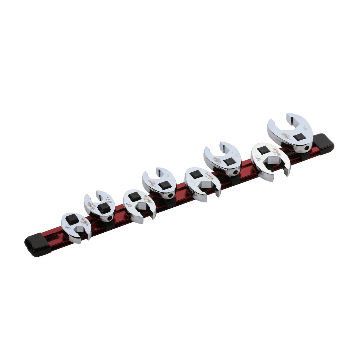 ARES 33011 - 8-Piece SAE Flare Nut Crowfoot Wrench Set