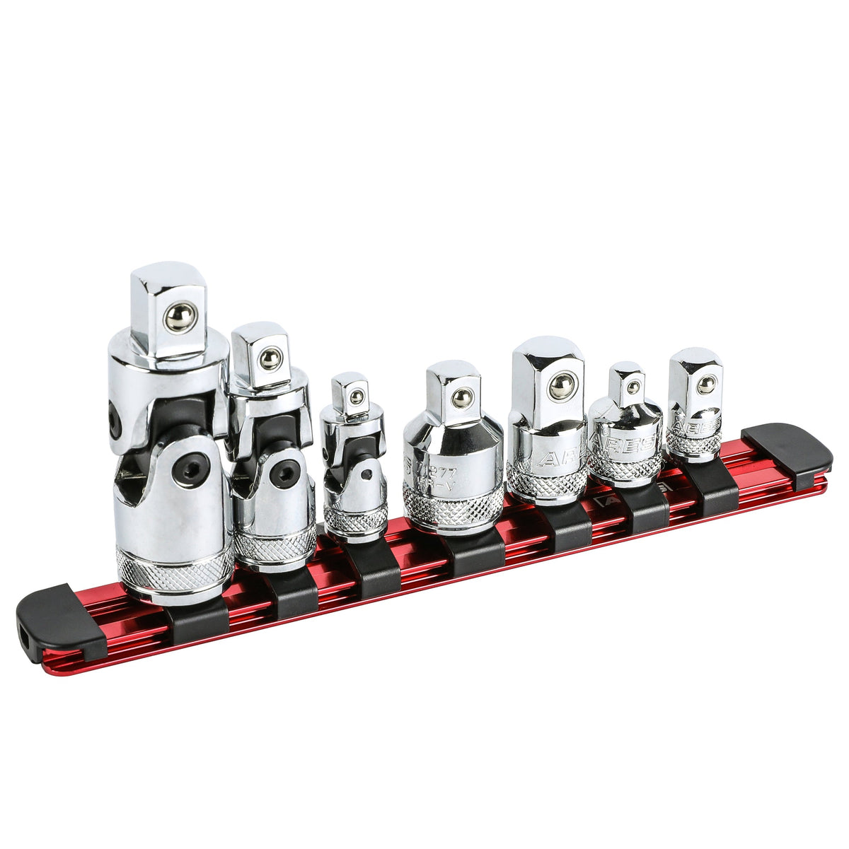 ARES 36003 - 7-Piece U-Joint and Adapter/Reducer Set