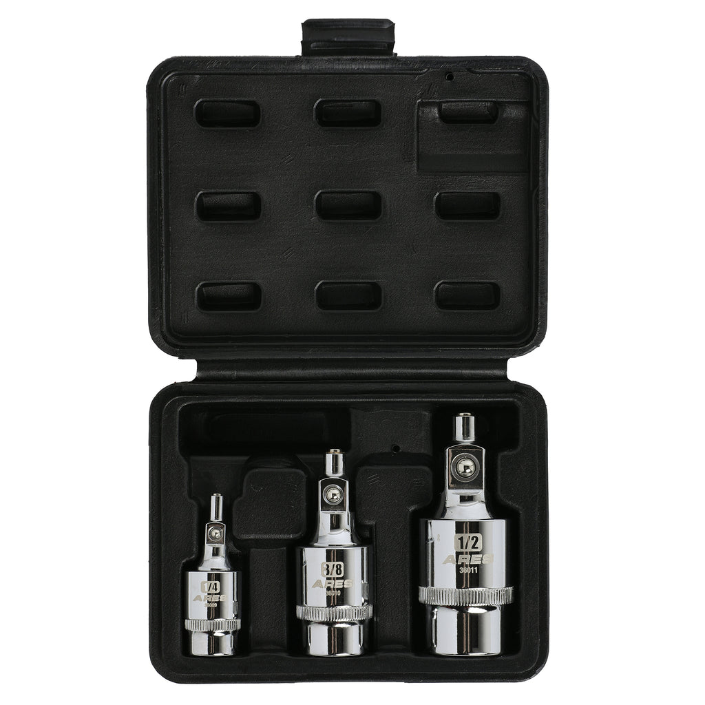 ARES 36006 - 3-Piece Magnetic 2-Stage Universal Joint Set