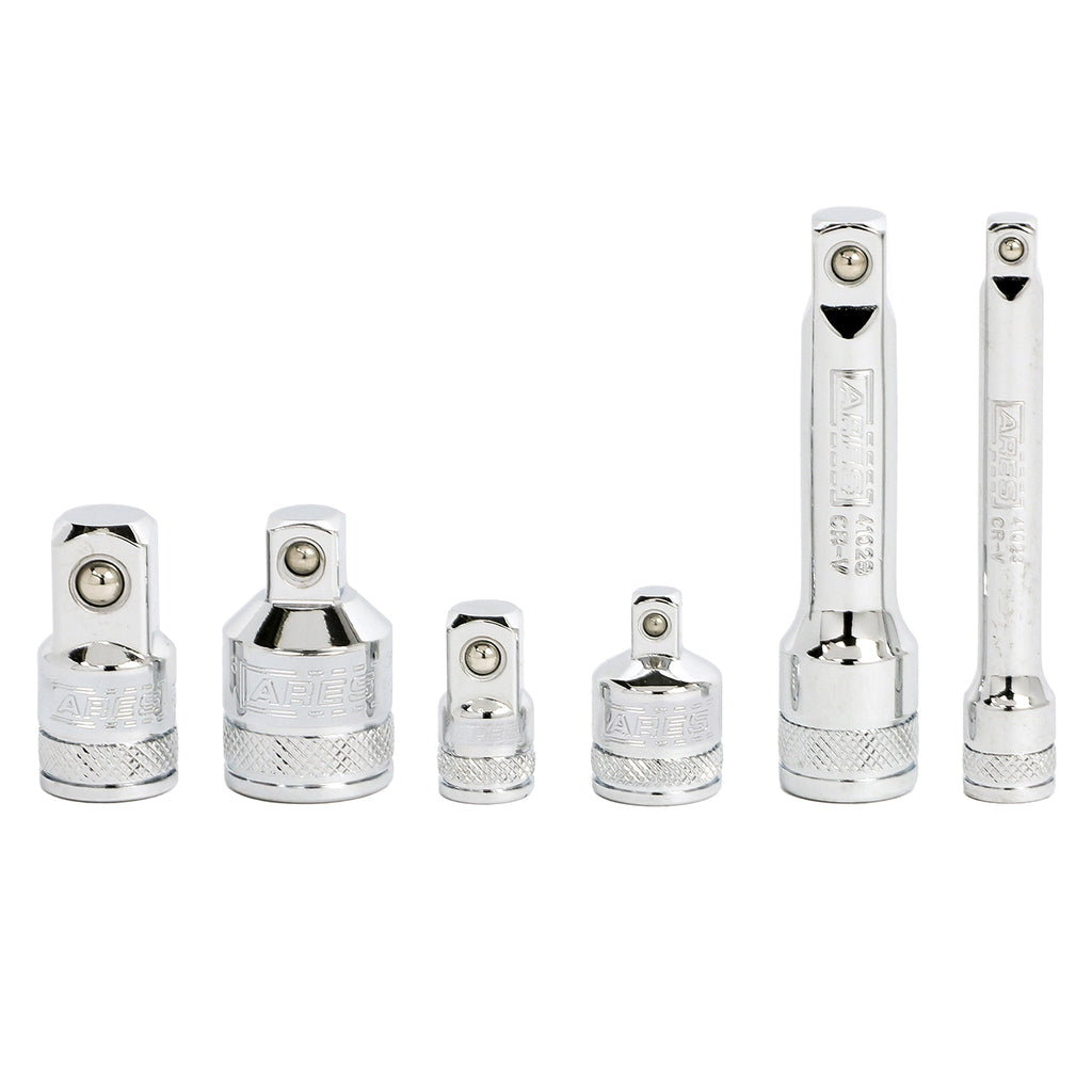 ARES 36016 - 6-Piece Socket Adapter and Extension Set