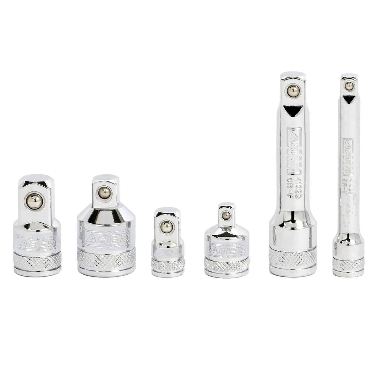 ARES 36016 - 6-Piece Socket Adapter and Extension Set