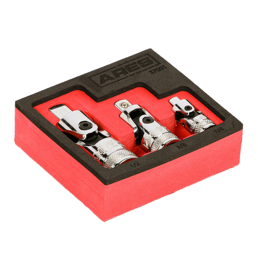 3-Piece Universal Joint Socket Set