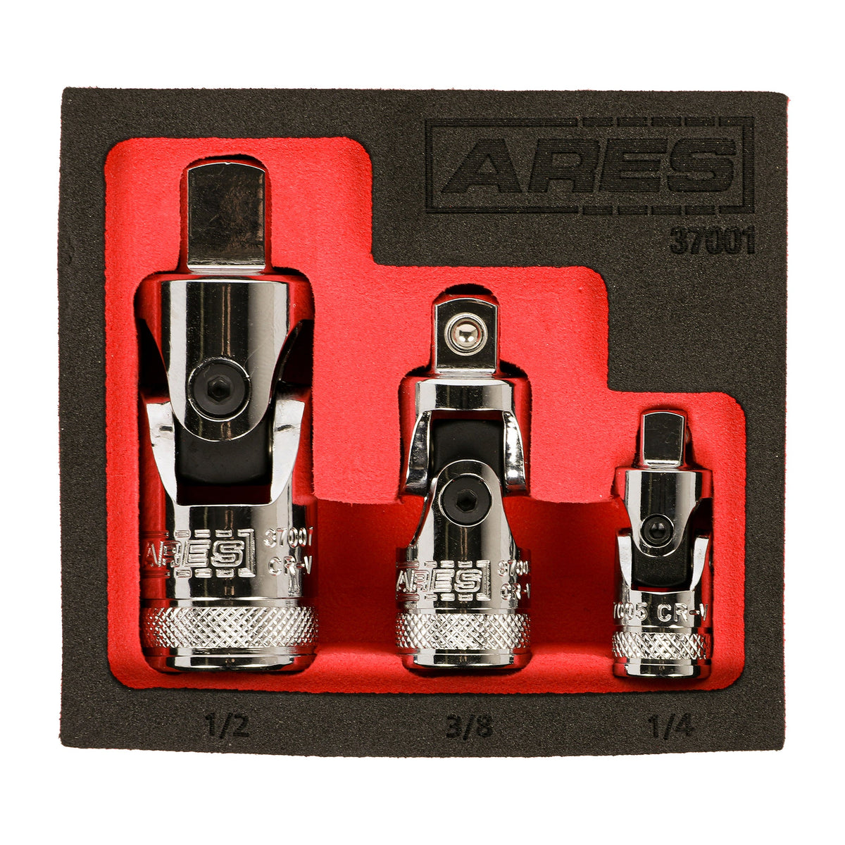 3-Piece Universal Joint Socket Set