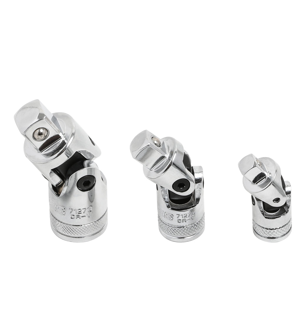 3-Piece Universal Joint Socket Set