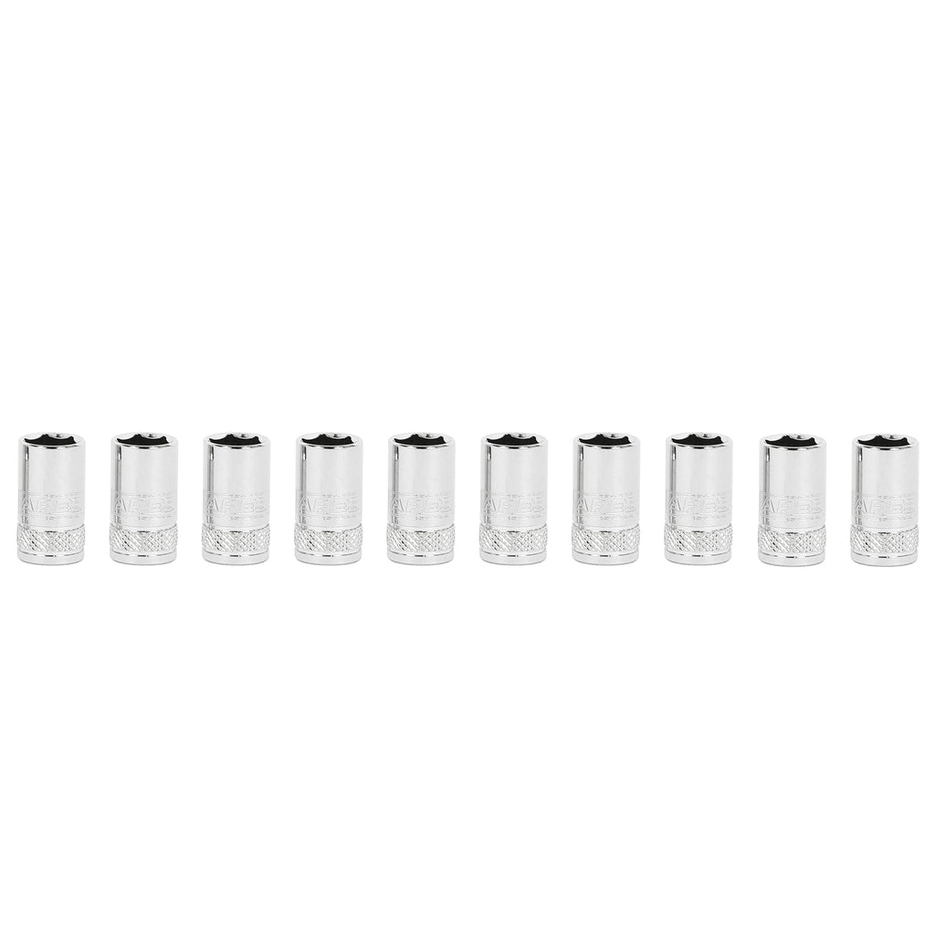 ARES 39018 - 10-Piece 1/4-Inch Drive 10mm Socket Set