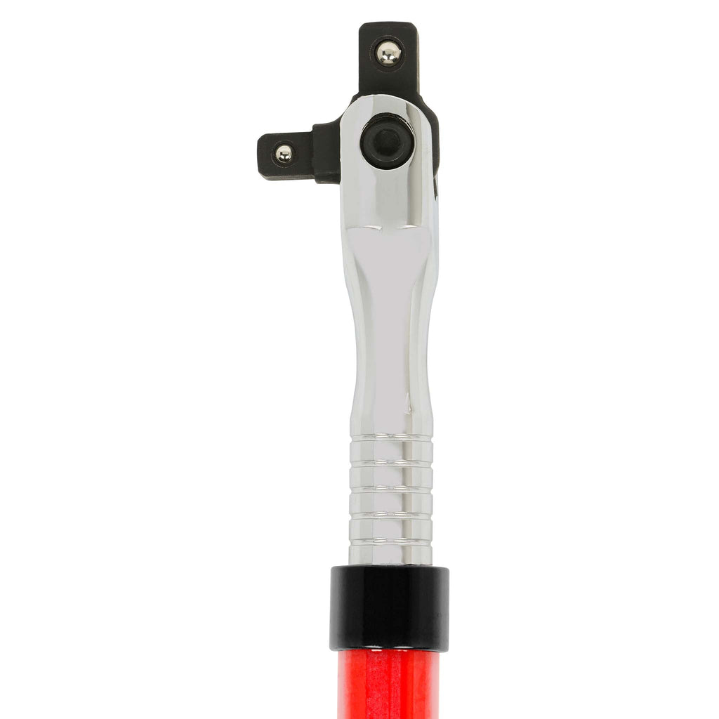 ARES 40007 - 3/8-Inch Drive & 1/2-Inch Drive Dual Head Extendable Red Breaker Bar