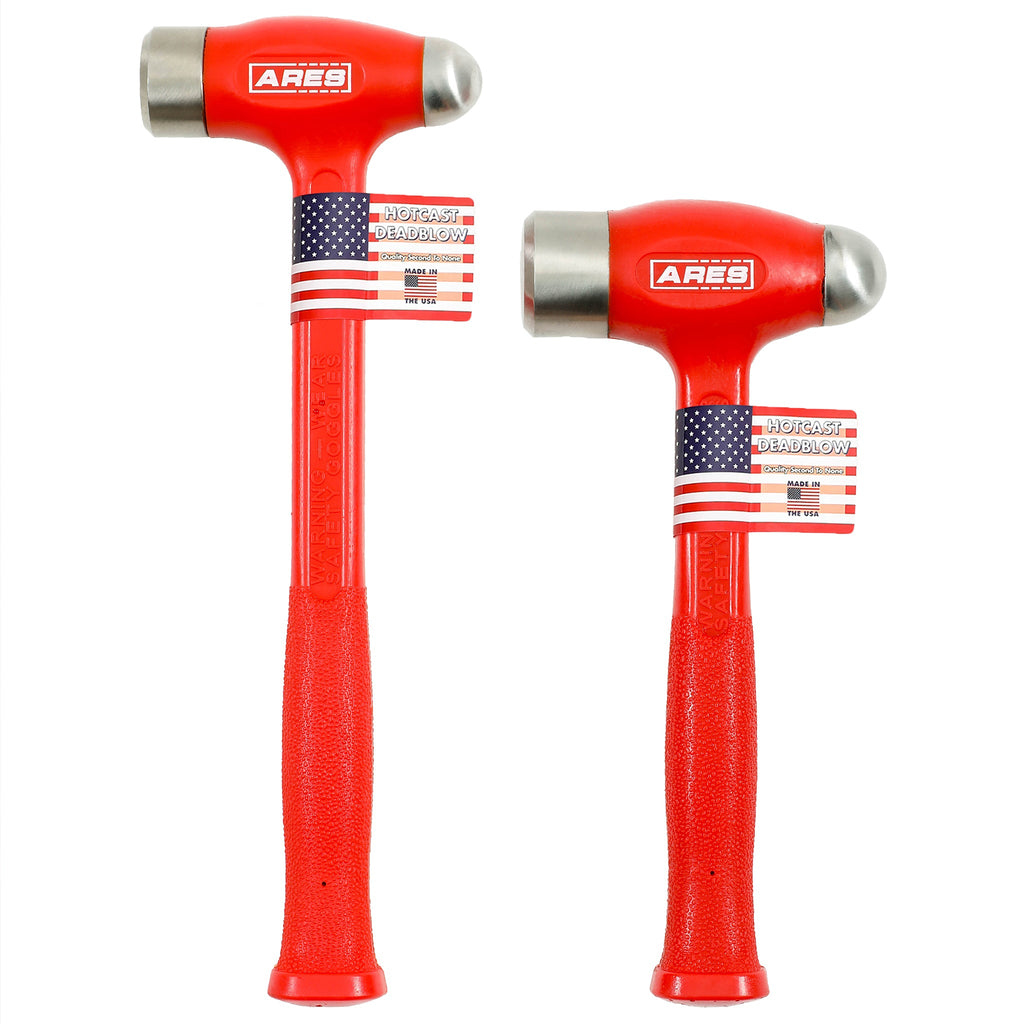 ARES 4131032 – 2-Piece Deadblow Ball Peen Hammer Set