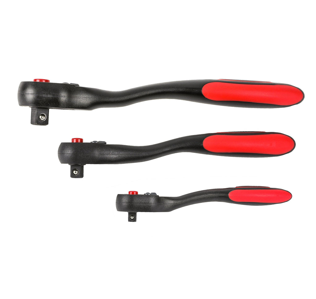 ARES 42033 - 3-Piece 72-Tooth Composite Ratchet Set