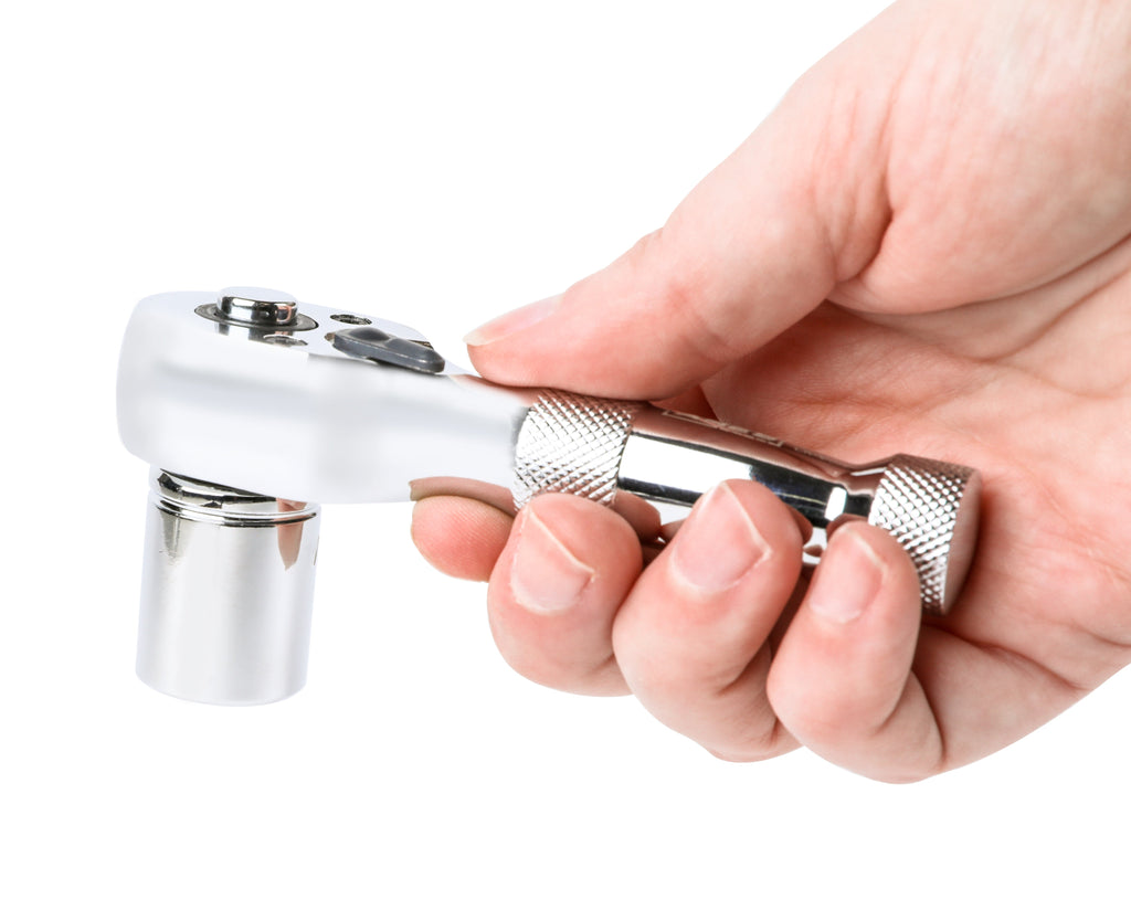 ARES 42037 - 2-Piece 72-Tooth Stubby Ratchet Set