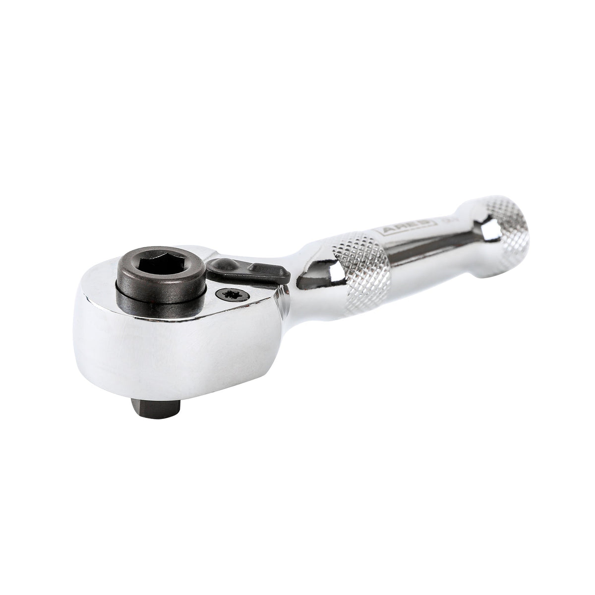 ARES 42041 - 1/4-Inch Drive 72-Tooth Stubby Ratchet and Bit Driver