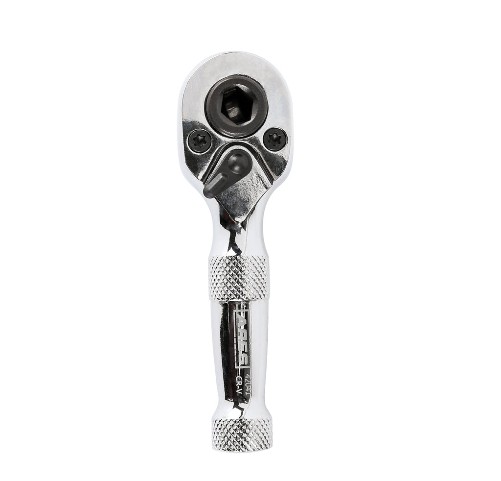 ARES 42041 - 1/4-Inch Drive 72-Tooth Stubby Ratchet and Bit Driver