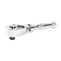 ARES 42044 - Flex Head Stubby Ratchet - 3/8-Inch Drive 72-Tooth