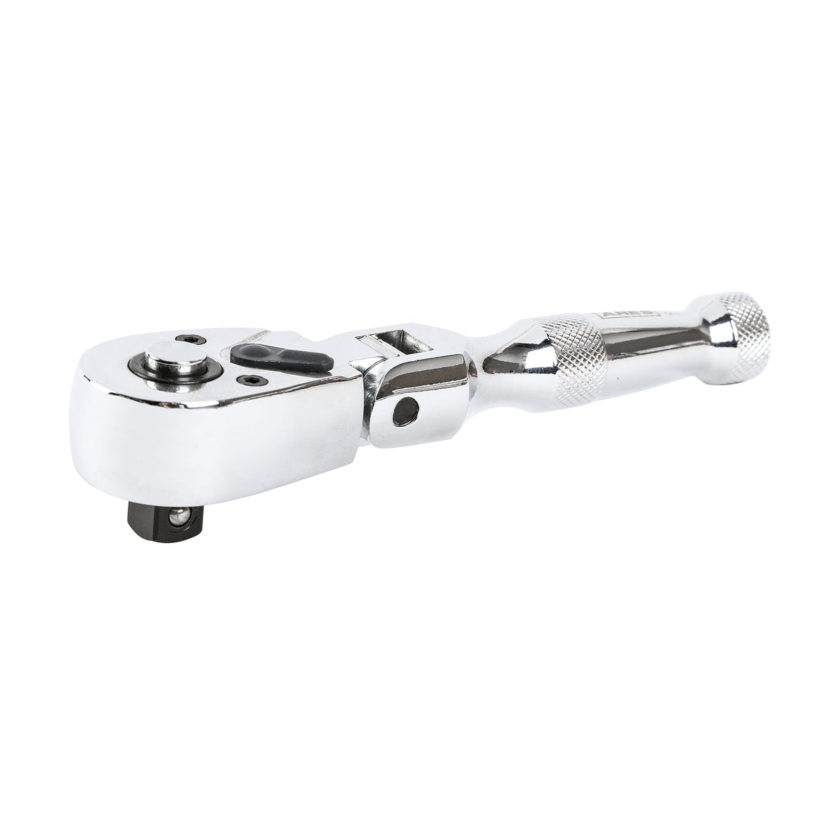 ARES 42044 - Flex Head Stubby Ratchet - 3/8-Inch Drive 72-Tooth