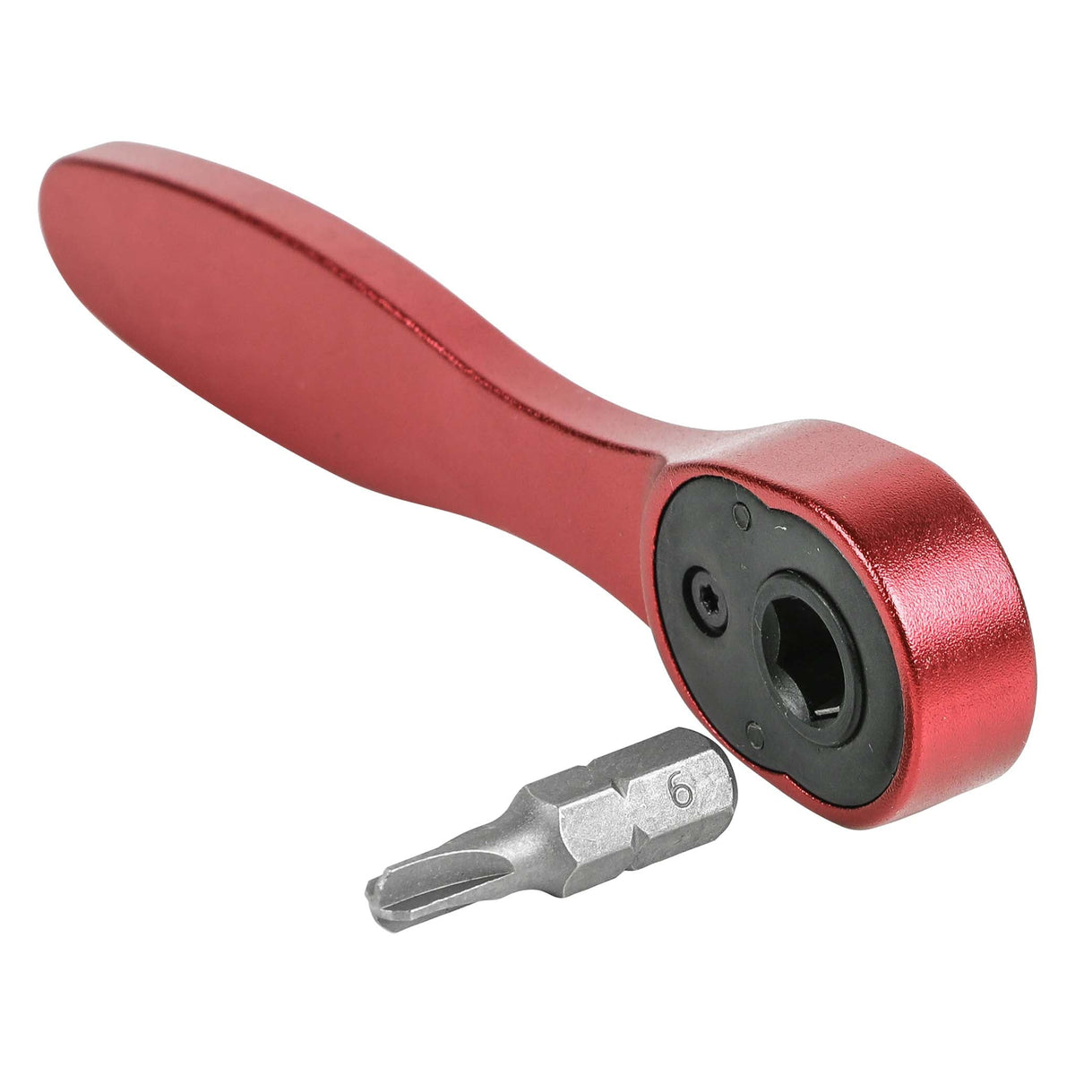 ARES 42061 - 1/4-Inch Drive 72-Tooth Anodized Aluminum Micro Ratcheting Bit Driver