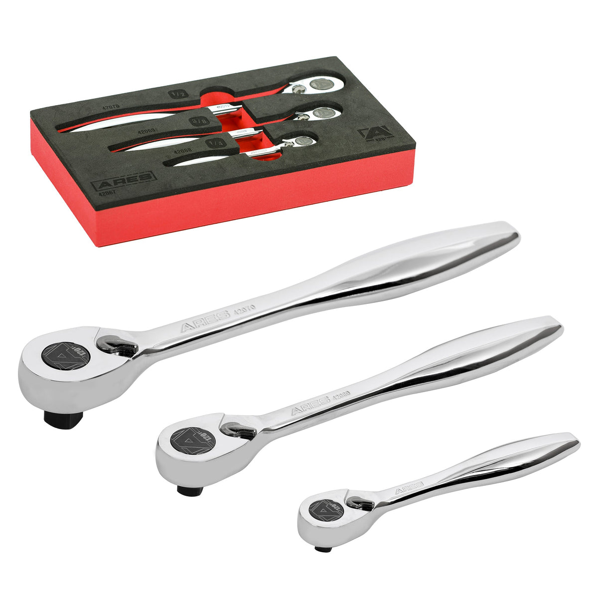 ARES 42067 - 120 Tooth Ratchet Set