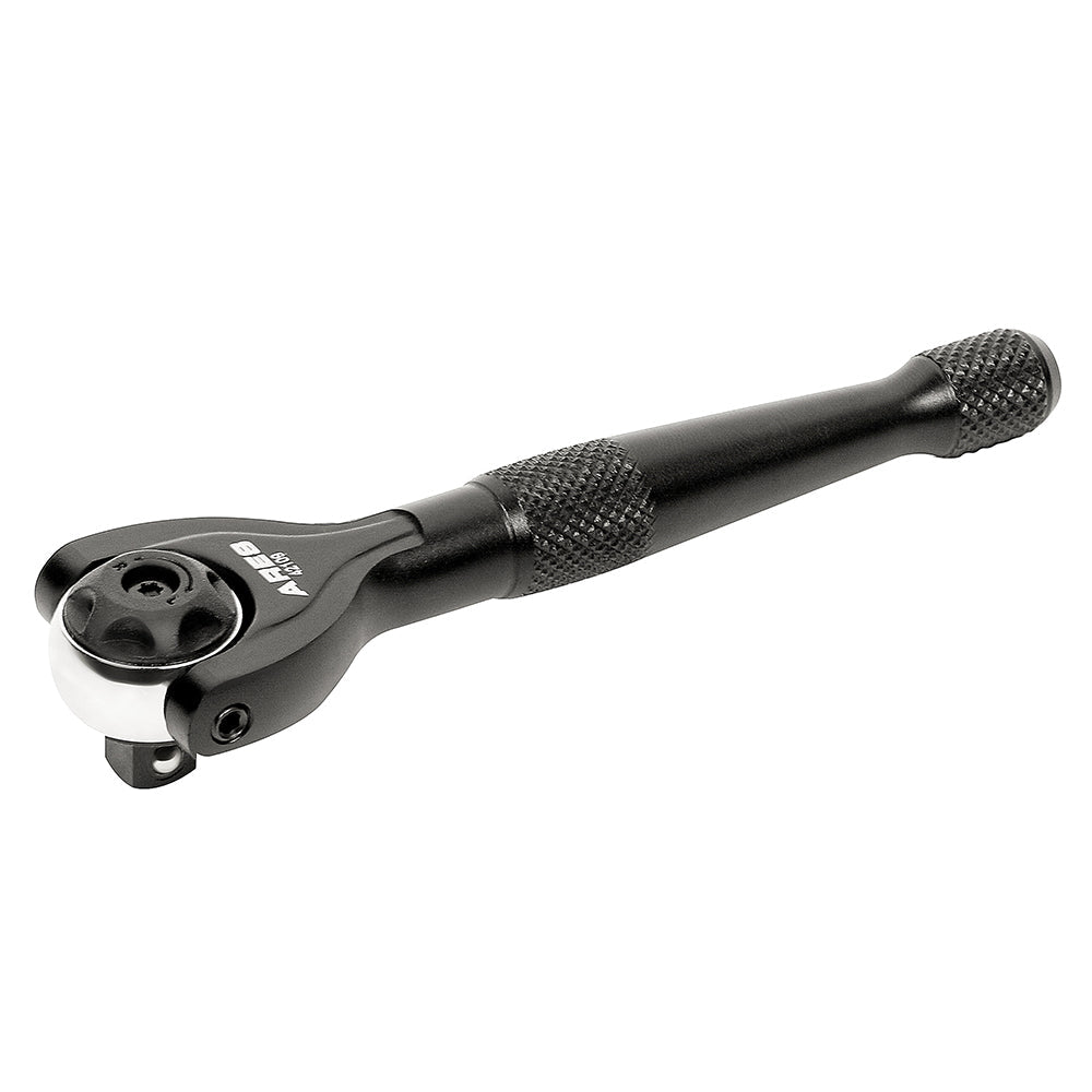 ARES 42109 – Black 1/4-Inch Drive 90-Tooth Mini Swivel Head Ratchet
