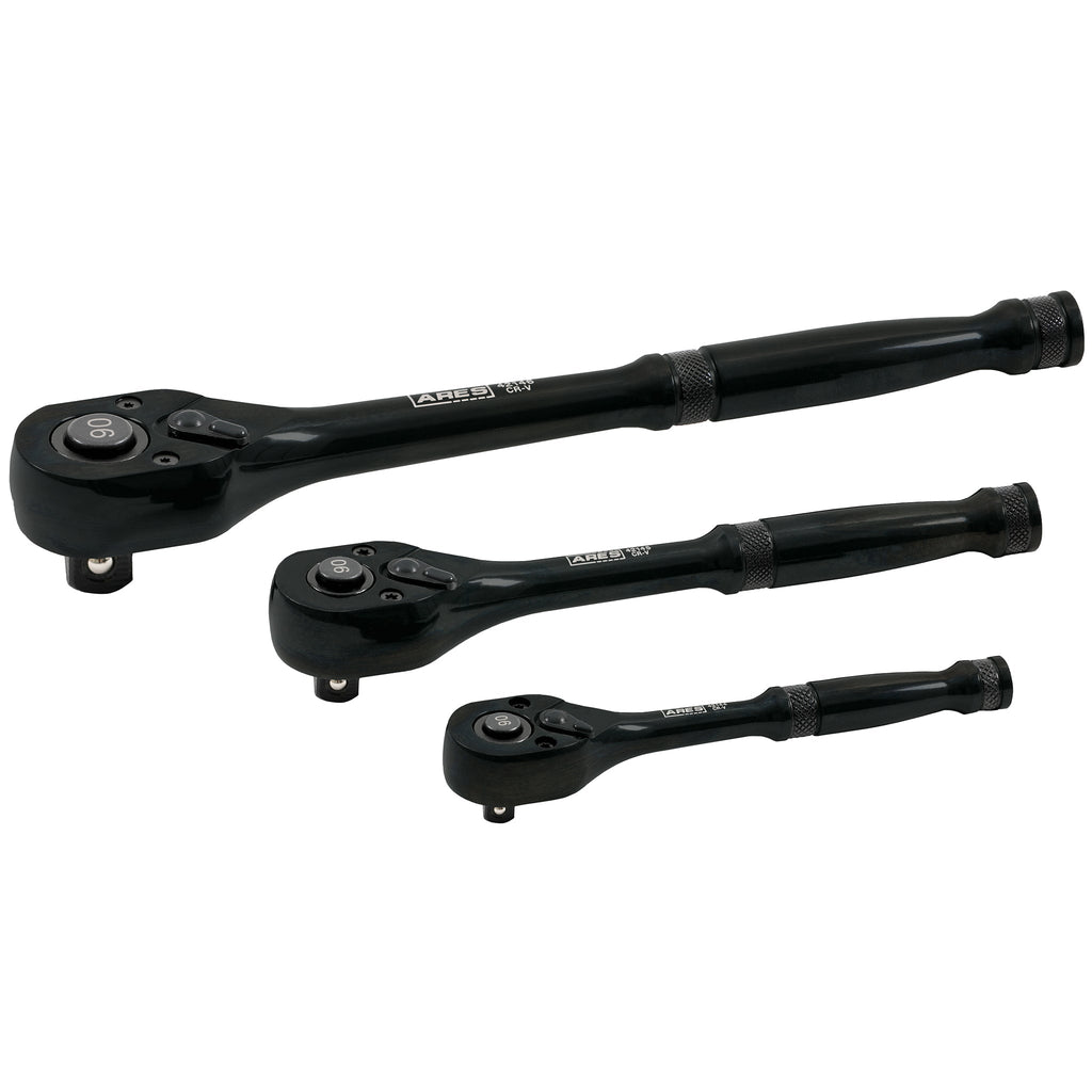 ARES 42143 - 3-Piece 90 Tooth Ratchet Set