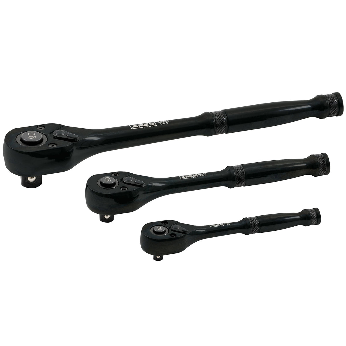 ARES 42143 - 3-Piece 90 Tooth Ratchet Set