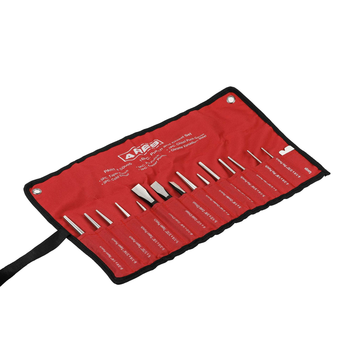 ARES 50005 - 16-Piece Punch and Chisel Set