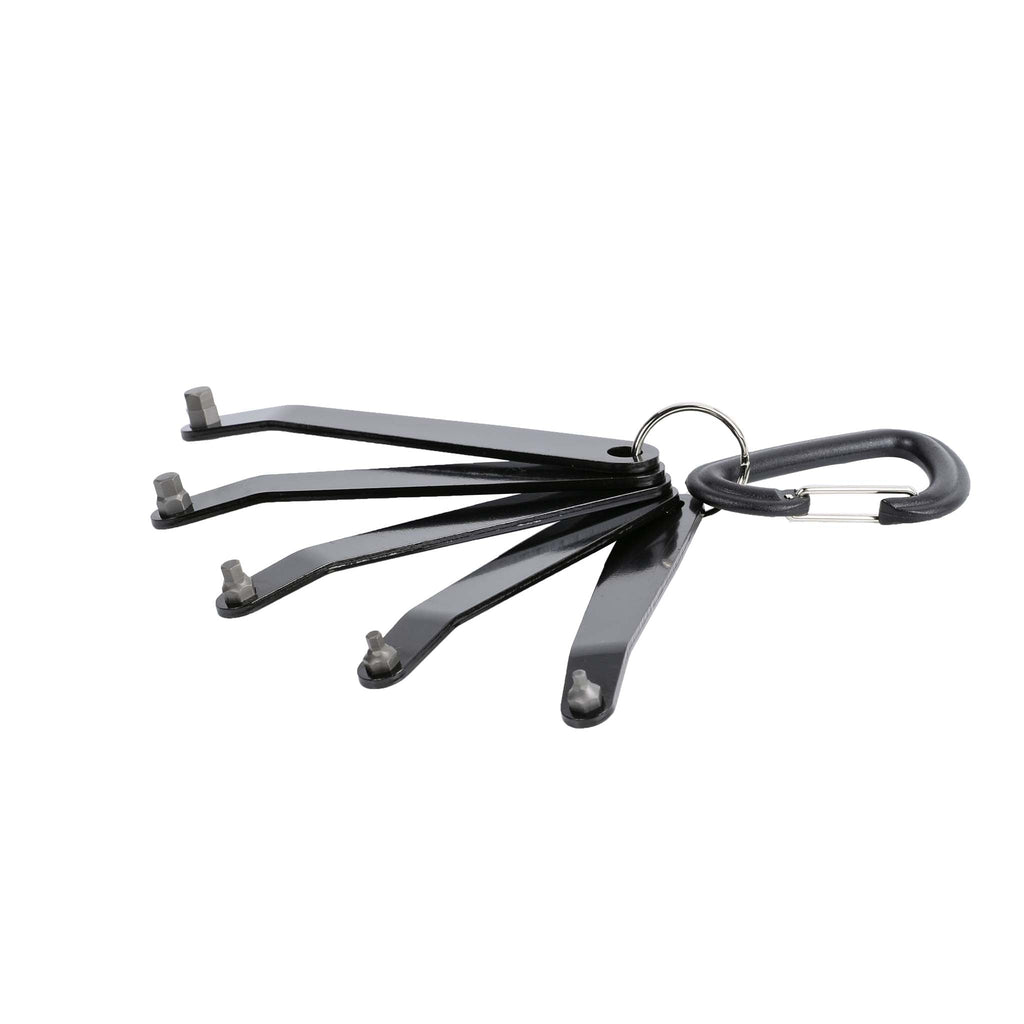 ARES 51011 - 5-Piece Ultra Low Profile Offset Metric Hex Driver Set
