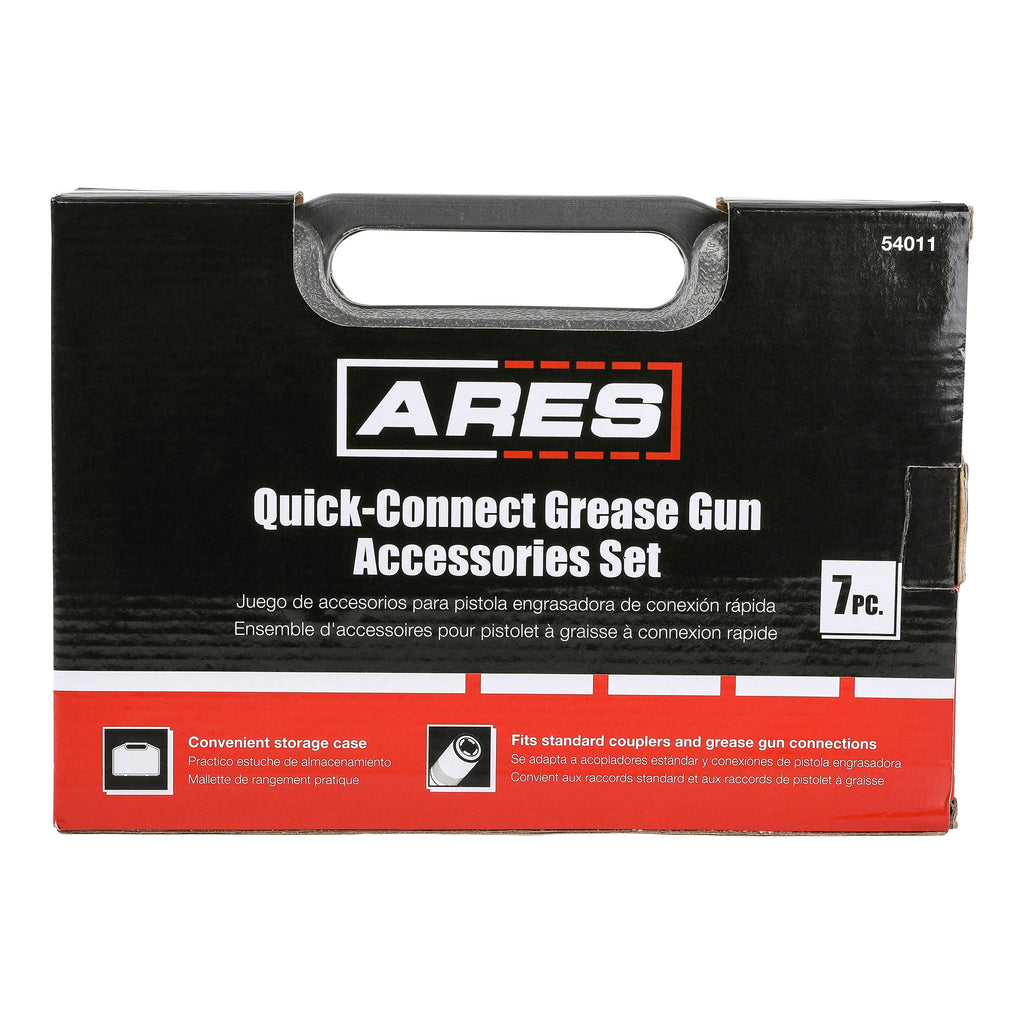 ARES 54011 - 7-Piece Grease Gun Accessory Set