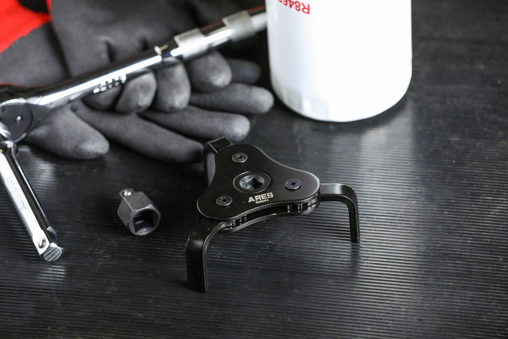 ARES 56041 - Adjustable 3-Jaw Oil Filter Wrench