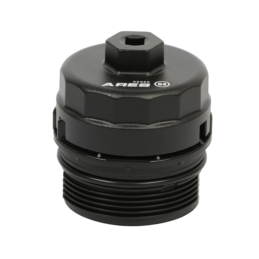 ARES 56055 - 64mm Black Oil Filter Cap Wrench for Toyota and Lexus