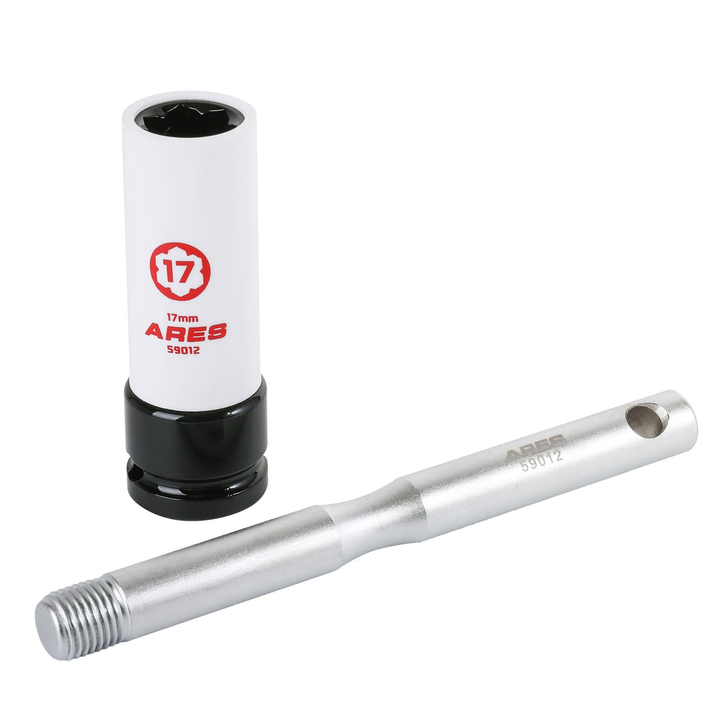 ARES 59012 - 17mm Non Marring Convex Lug Nut Socket for Mercedes