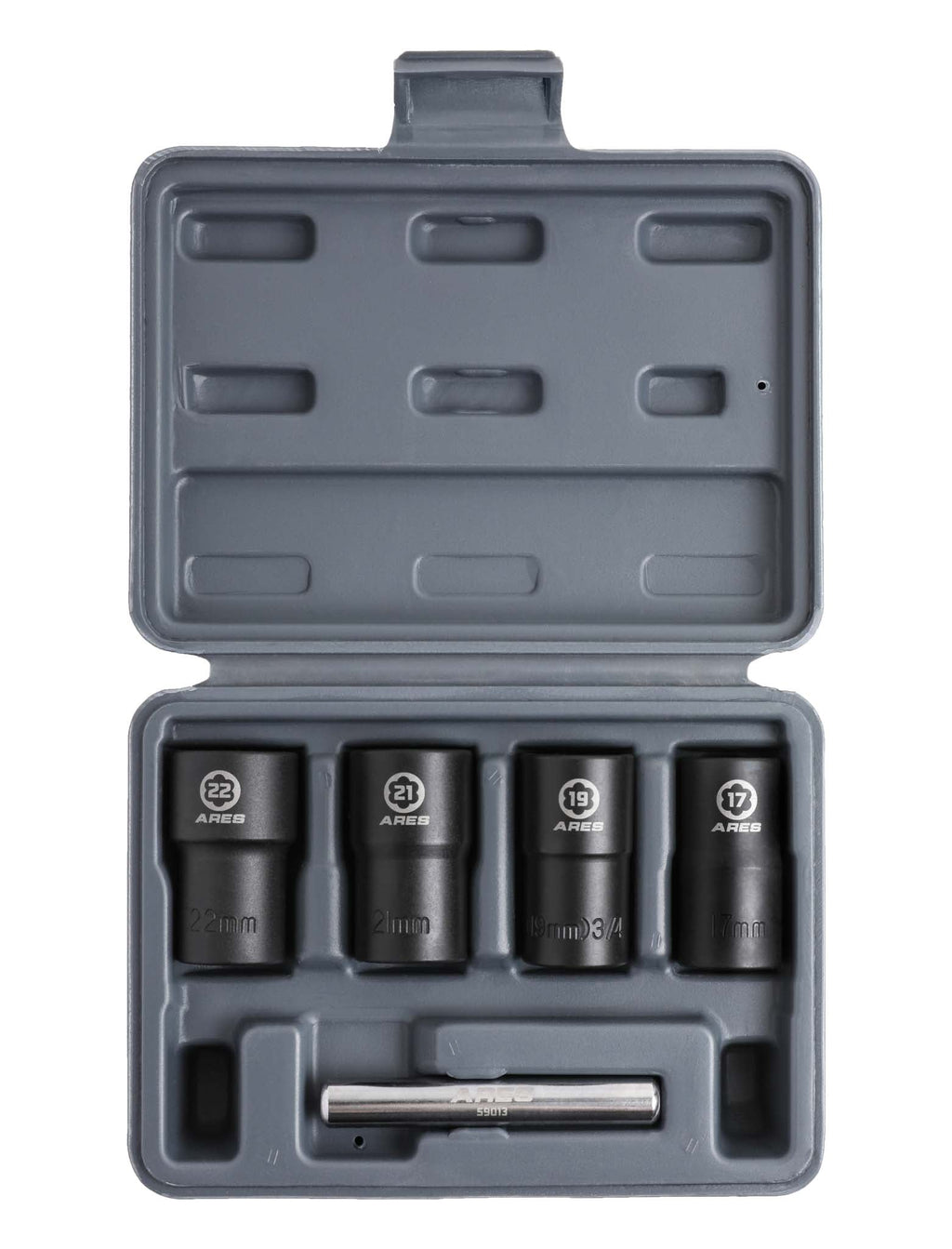 ARES 59013 - 5-Piece Twist Lug Nut Socket Set