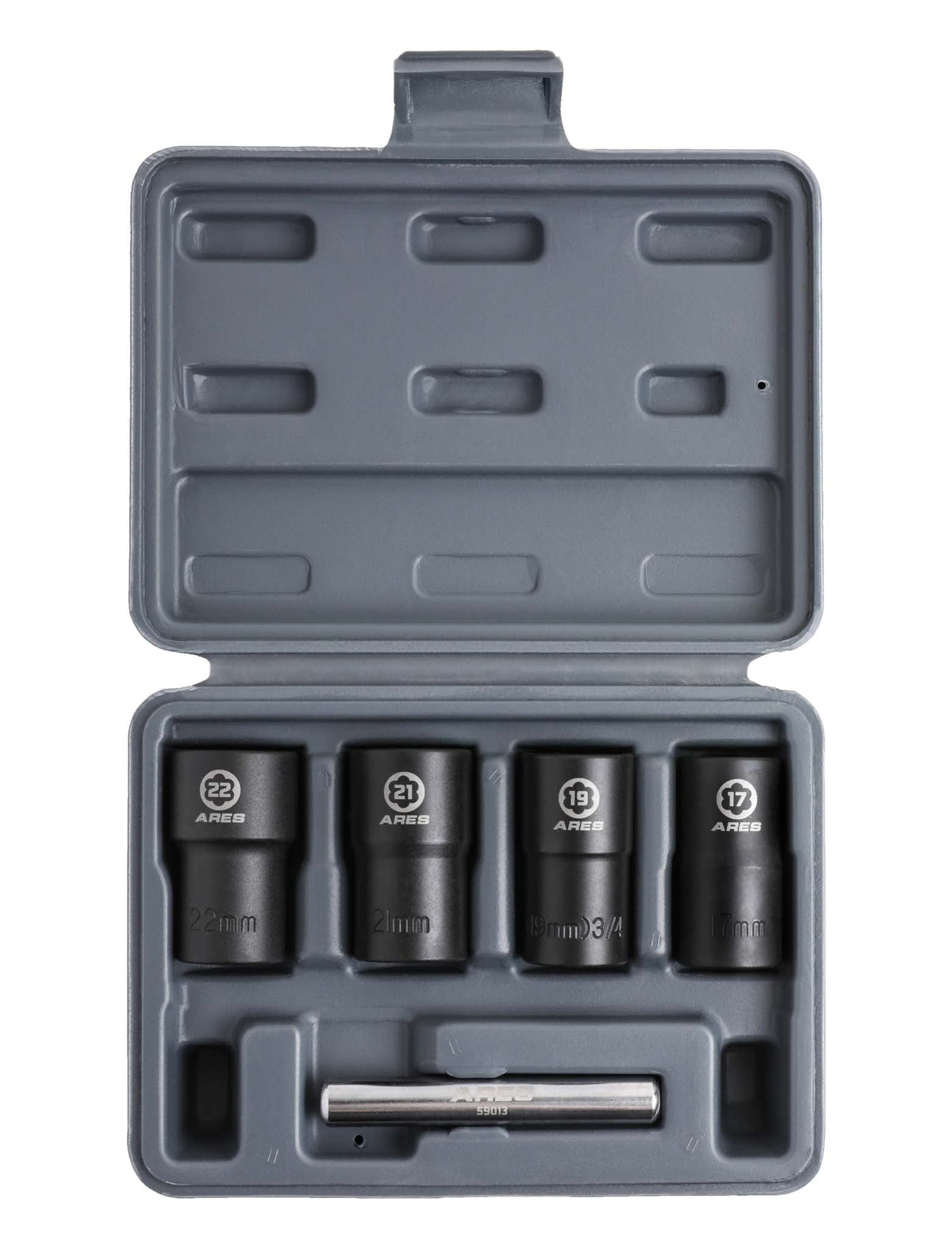 ARES 59013 - 5-Piece Twist Lug Nut Socket Set