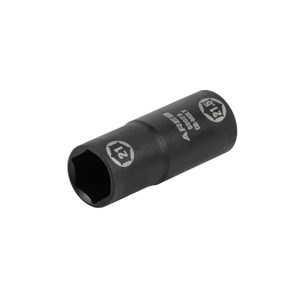 ARES 59023 - 1/2-inch Drive 21 x 21.5mm Half Size Lug Nut Flip Socket