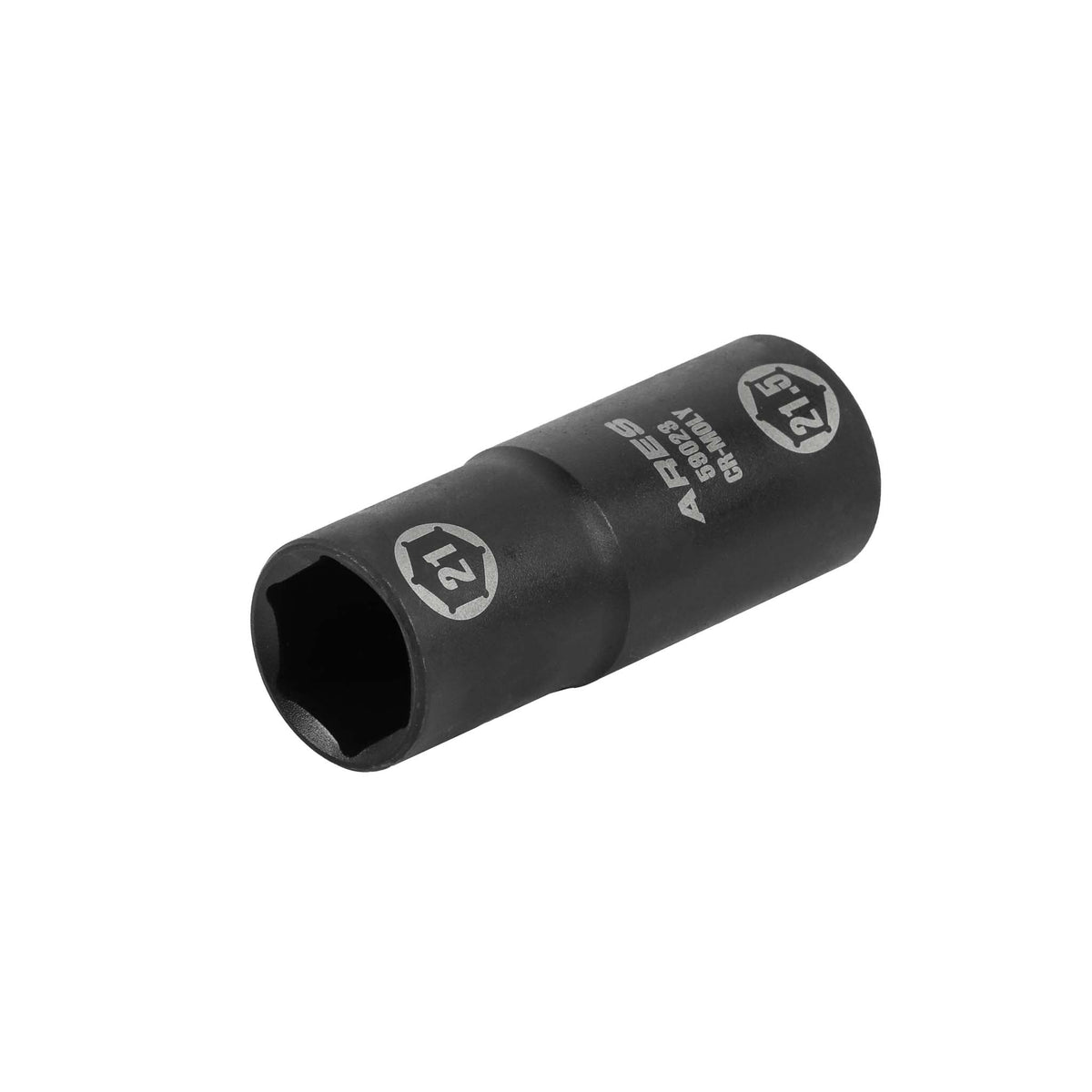 ARES 59023 - 1/2-inch Drive 21 x 21.5mm Half Size Lug Nut Flip Socket