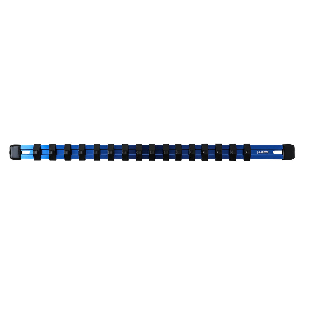 ARES 60042 - 1/4" Drive Blue Aluminum Socket Rail