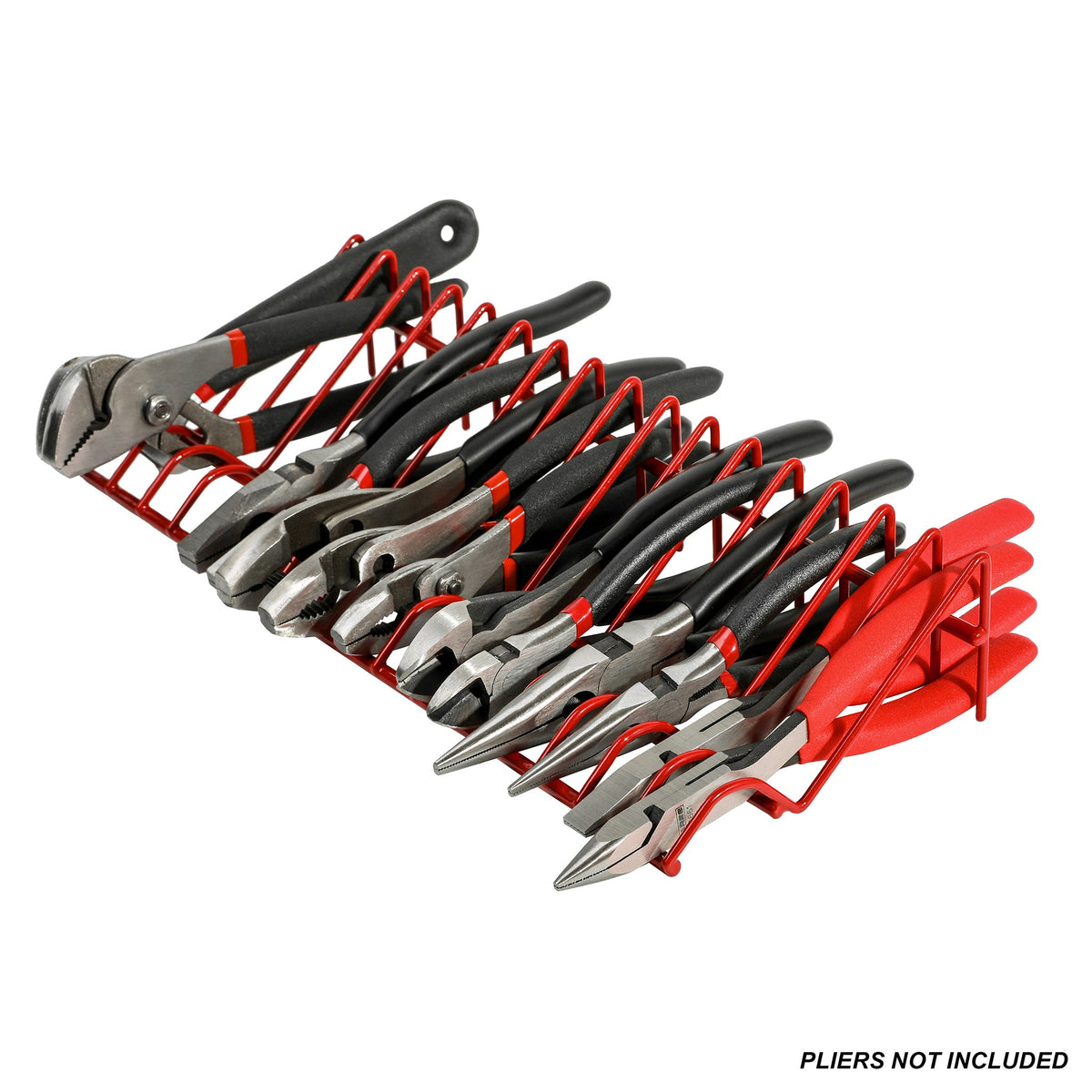 ARES 62005 - 2-Piece Red 16 Slot Plier Rack Set