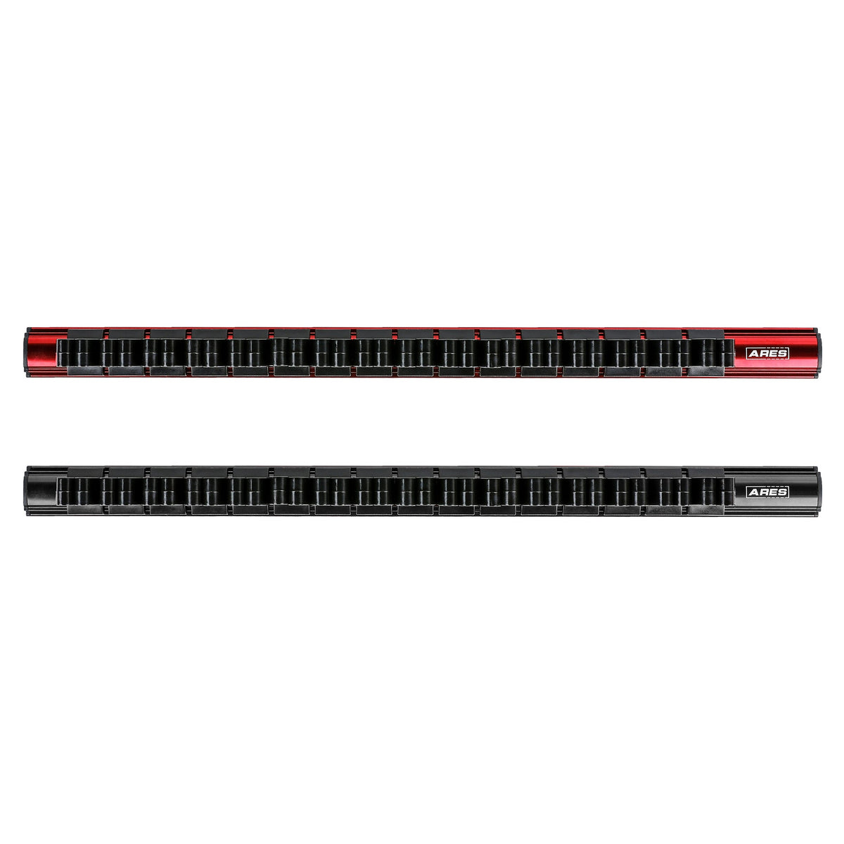 ARES 62062 - 2-Piece 16.5-Inch Red and Black Hand Tool Holder Set