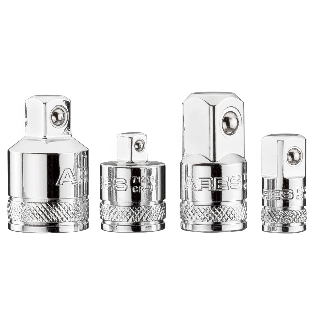 ARES 70007 - 4 pc. Socket Adapter And Reducer Set