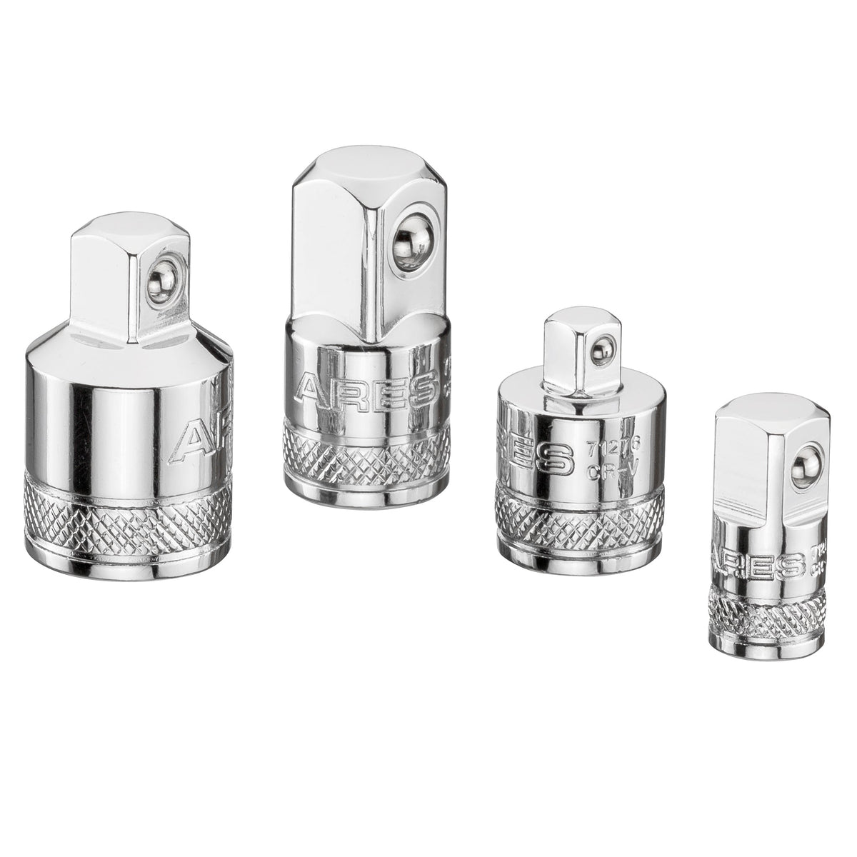 ARES 70007 - 4 pc. Socket Adapter And Reducer Set