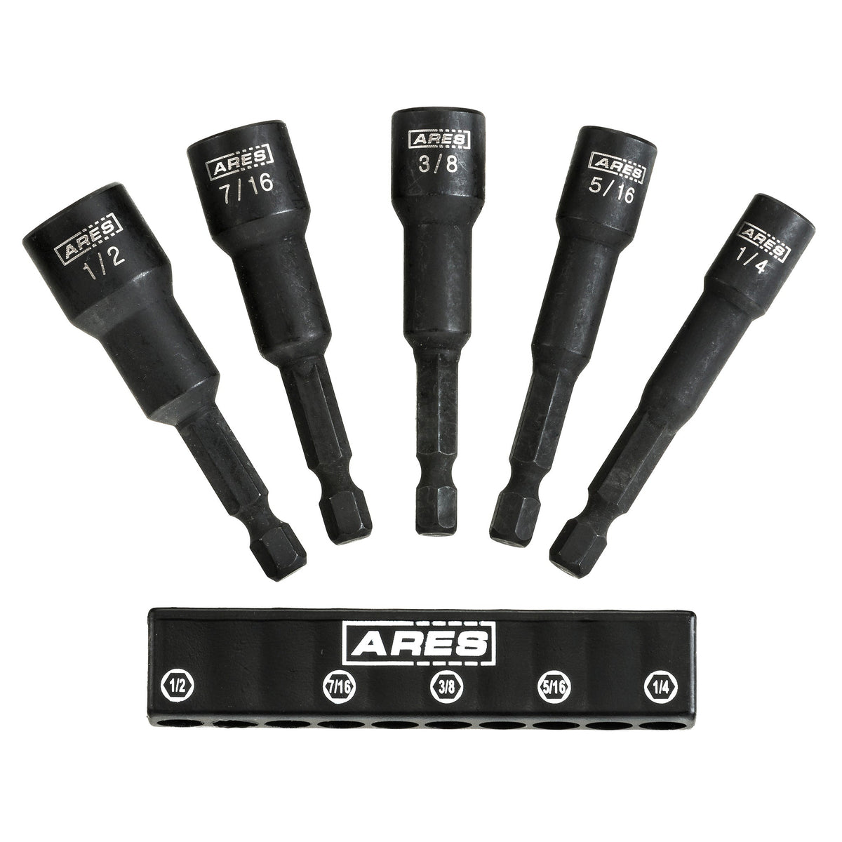 ARES 70028 - 5 pc. SAE Magnetic Nut Driver Set