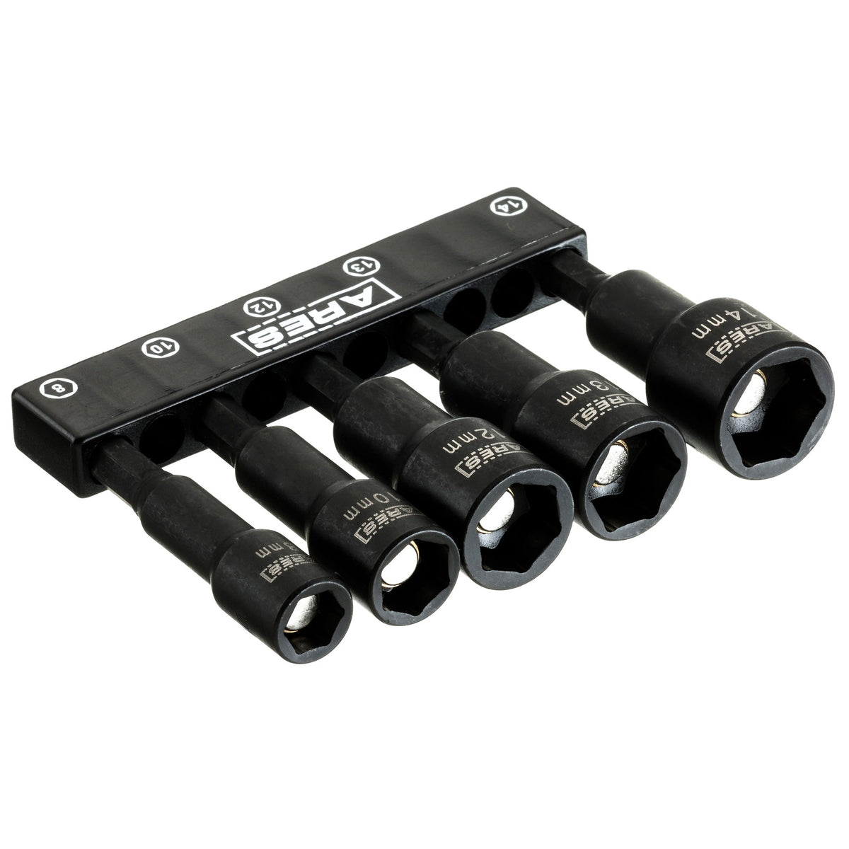 ARES 70029 - 5 pc. Metric Magnetic Nut Driver Set