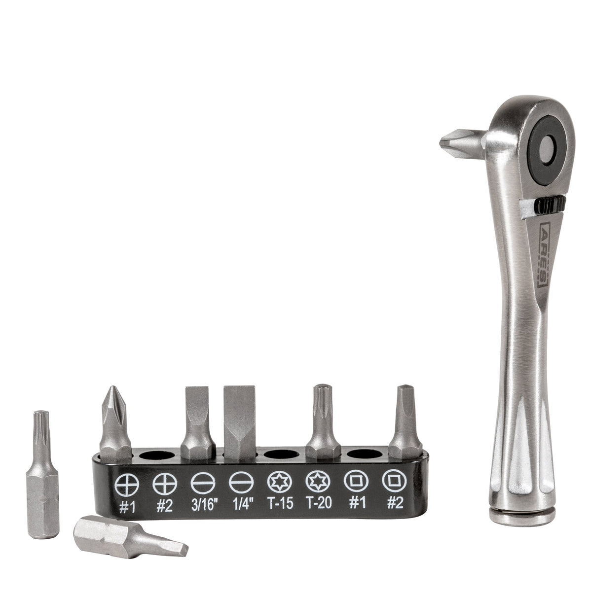 ARES 70040 - 1/4" Drive Torque Offset Micro Bit Driver