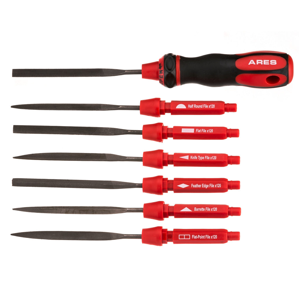 ARES 70057 - 12-Piece Interchangeable File Set