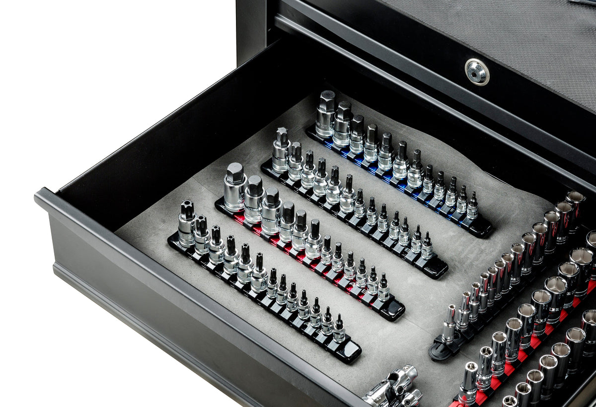 ARES 70108 - 12-Piece Metric Hex Bit Socket Set