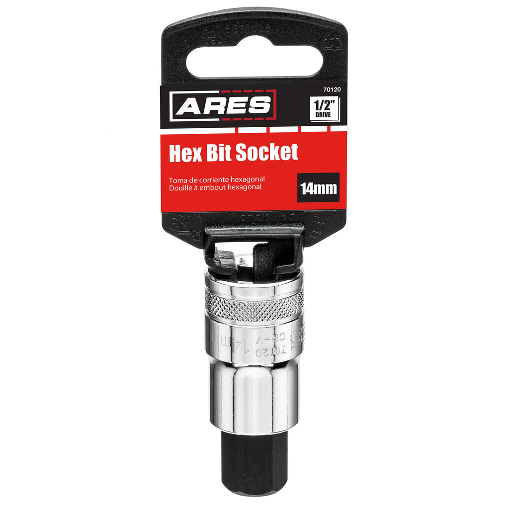 ARES 70120 - 14mm Hex Bit Socket