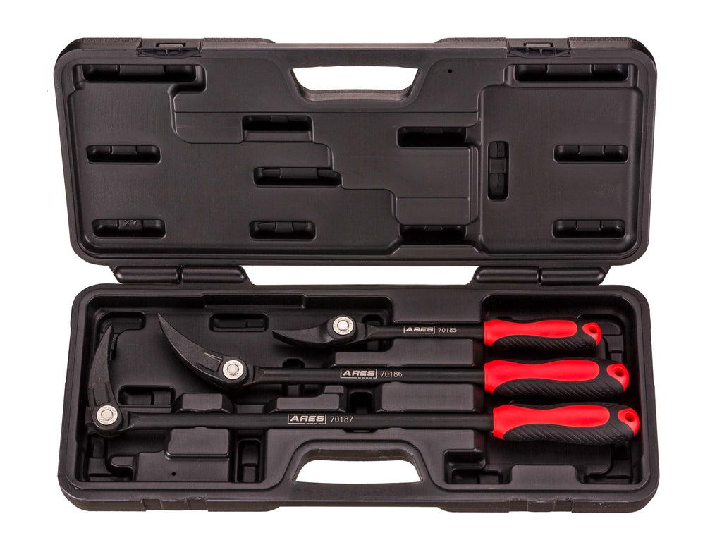 ARES 70184 - 3-Piece Indexing Pry Bar Set
