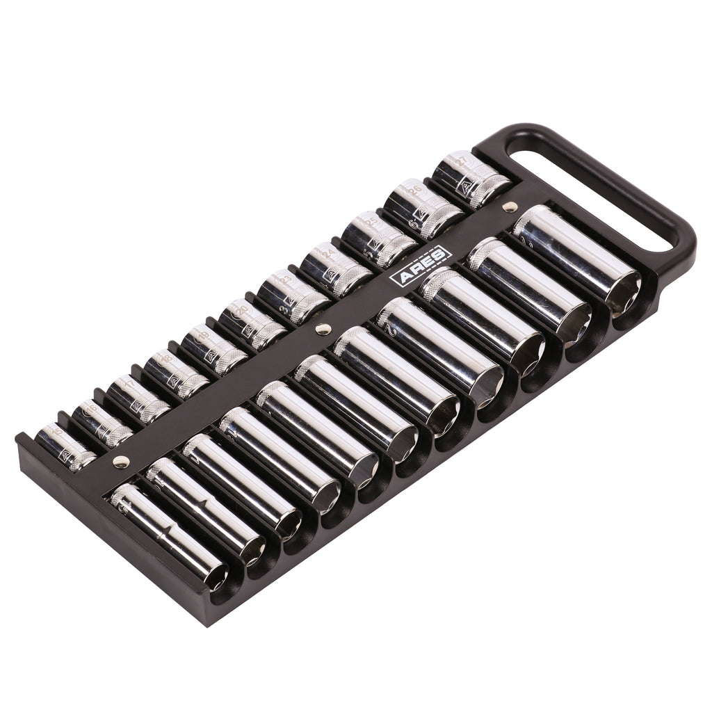 ARES 70220 - 1/2" Black Magnetic Socket Holder