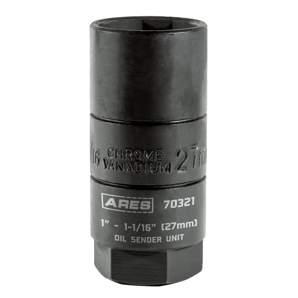 ARES 70321 - 3/8" Drive 27mm Oil Sender Unit Socket