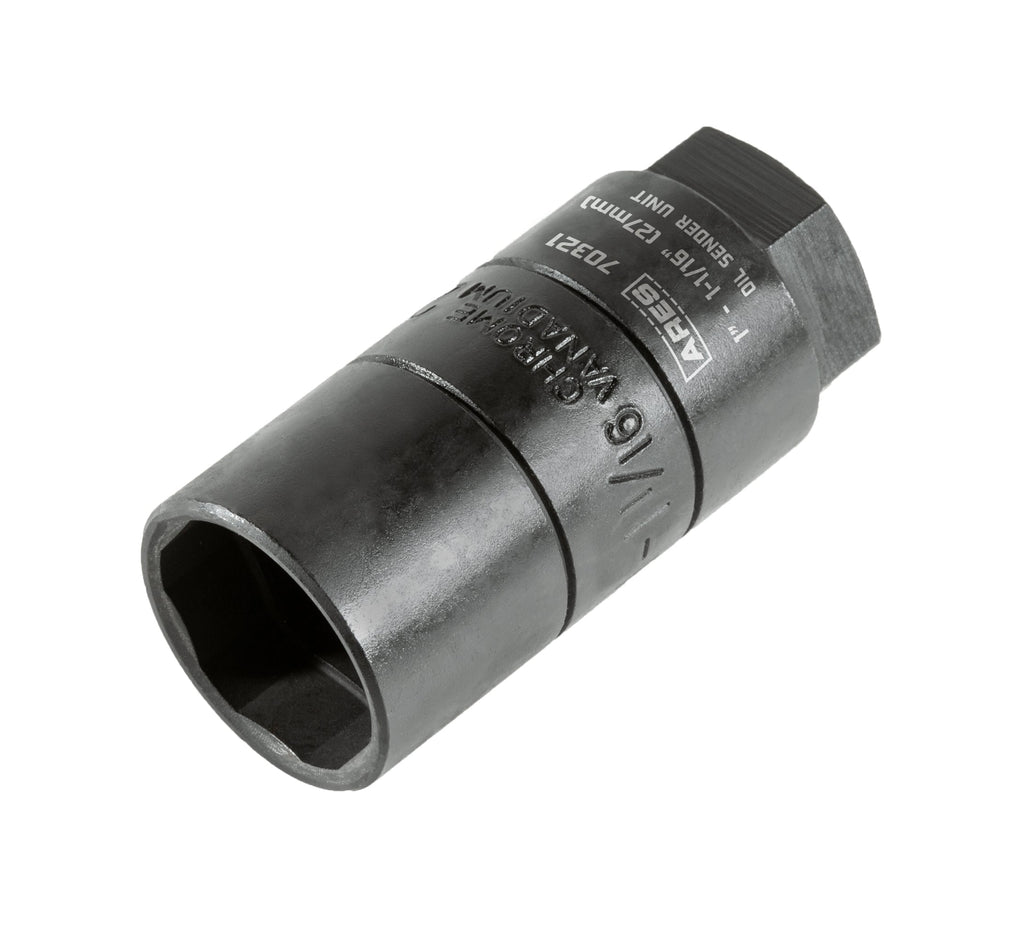 ARES 70321 - 3/8" Drive 27mm Oil Sender Unit Socket