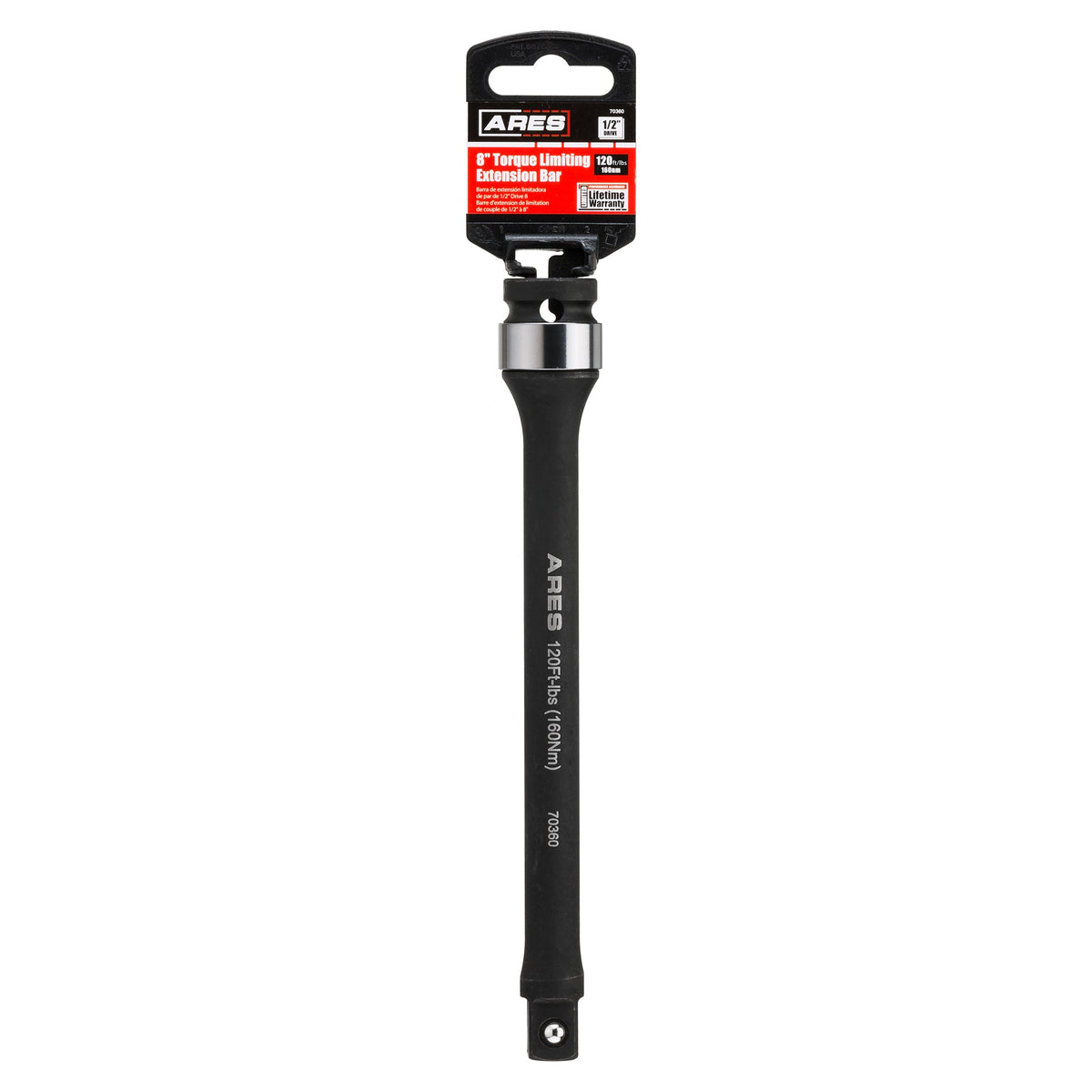 ARES 70360 - 120 ft-lb Torque Limiting Extension Bar